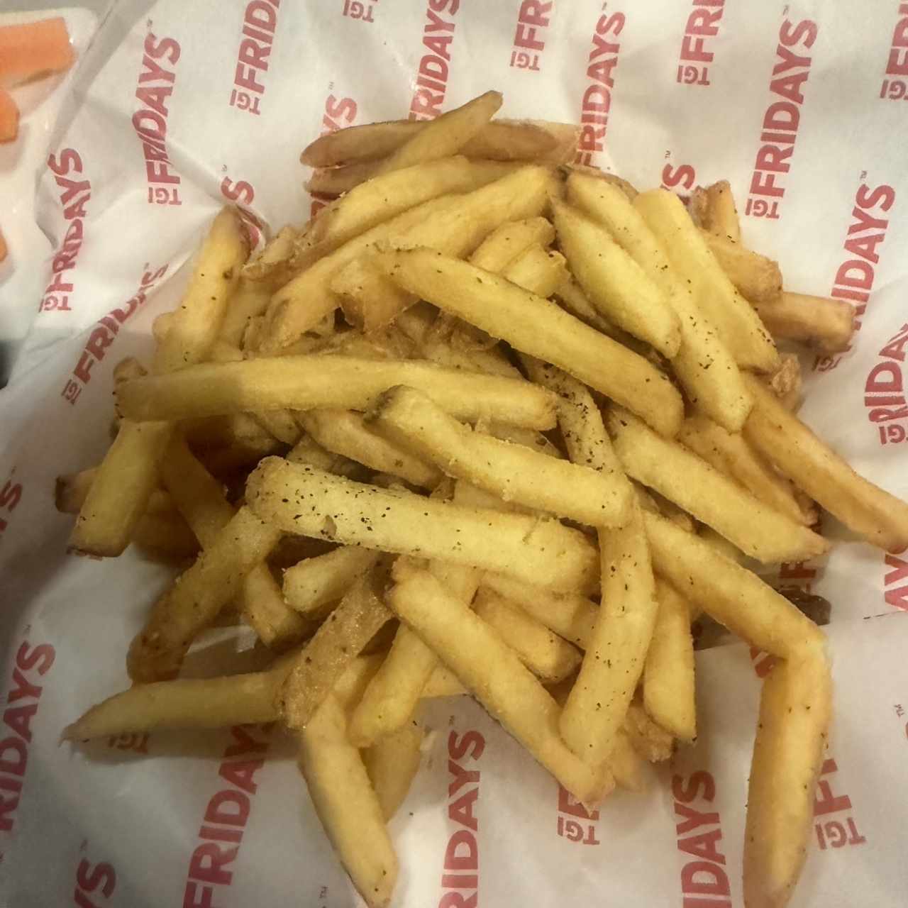 Orden de papas fritas 