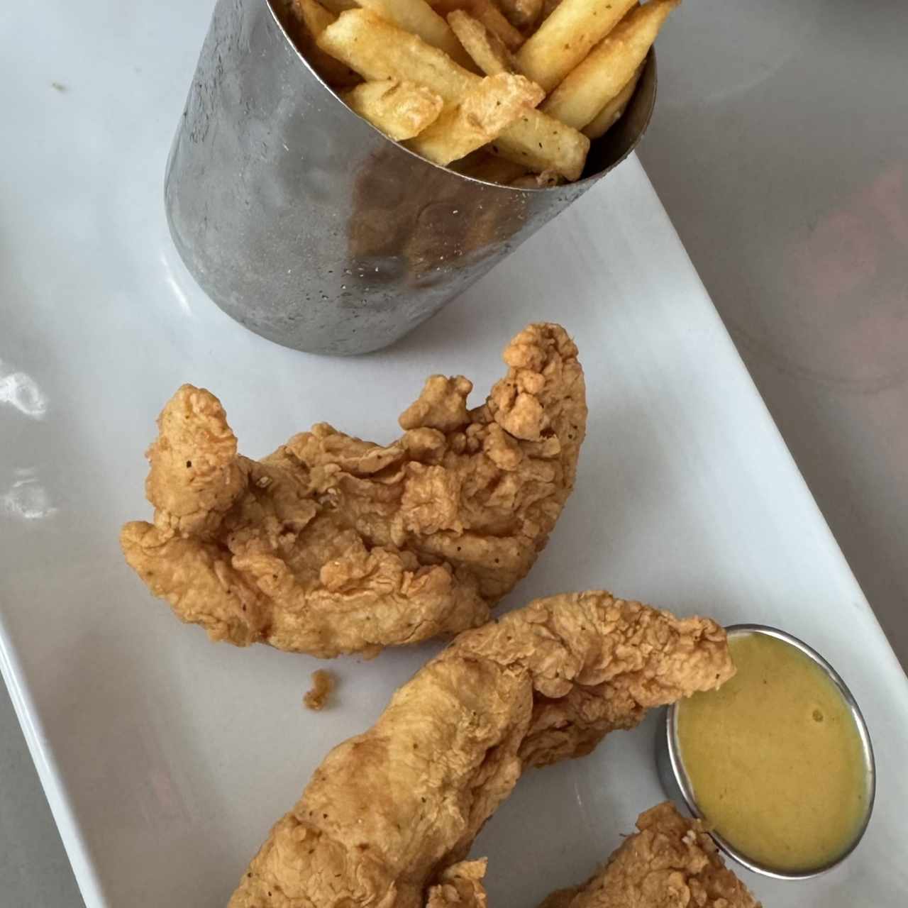 Deditos de pollo