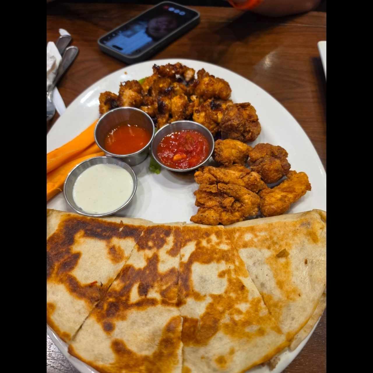 Chicken sampler