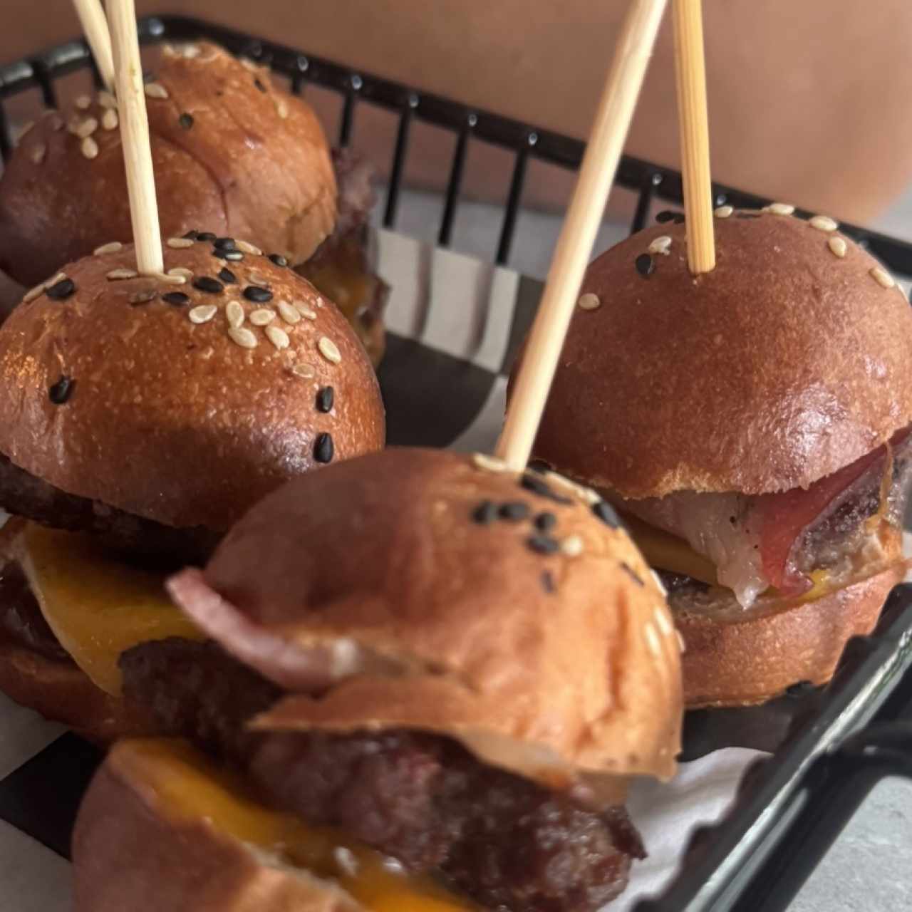 Mini hamburguesas