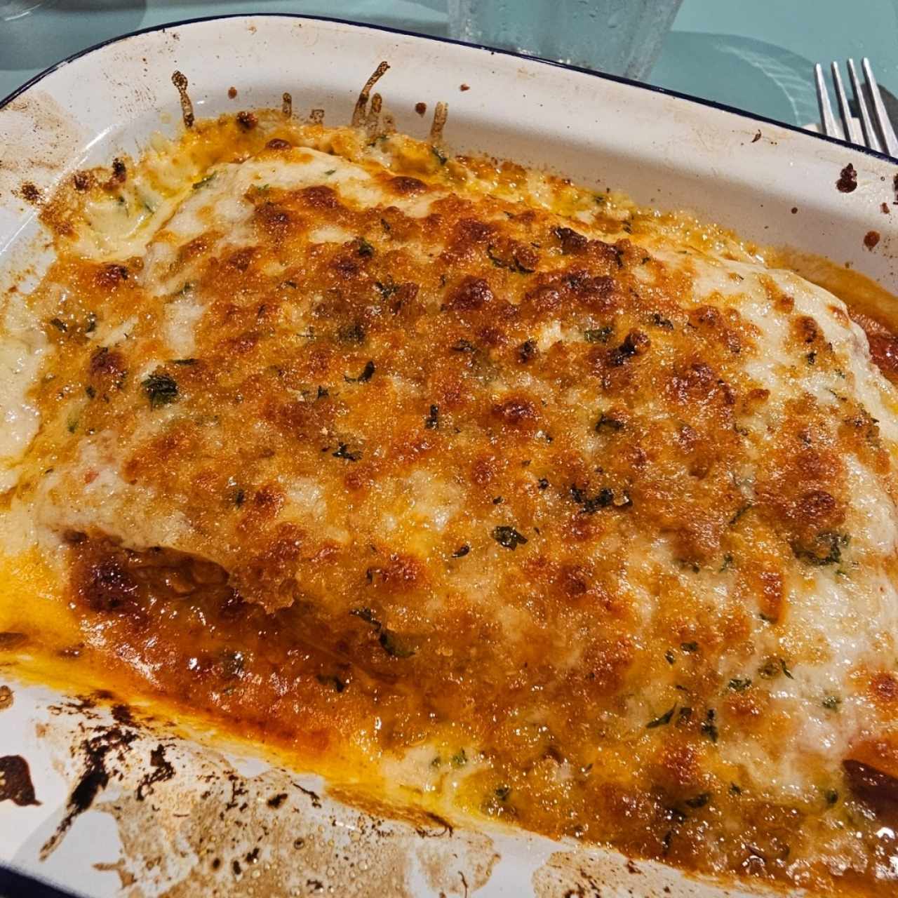 PASTA - LASAGNA DE POLLO