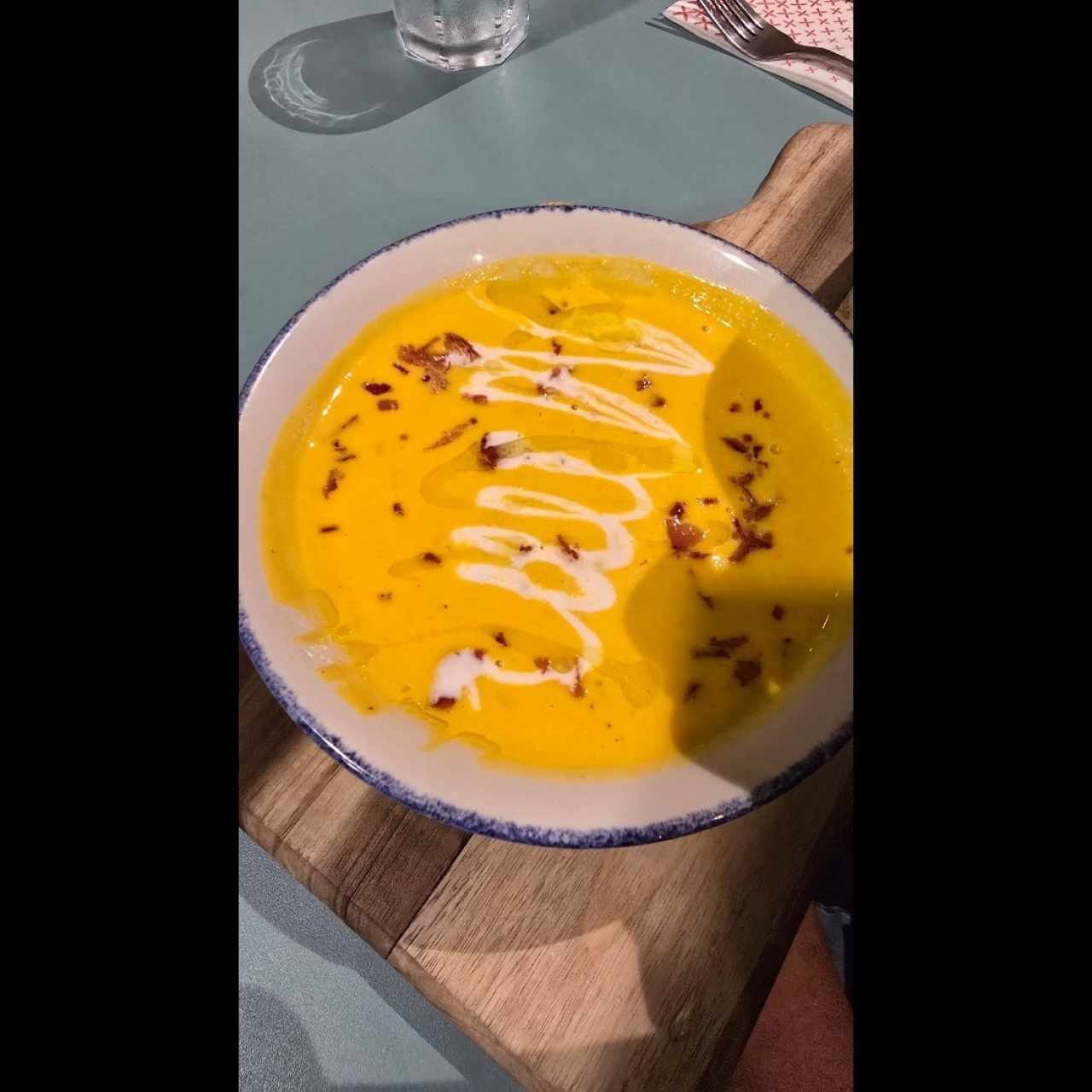sopa de zapallo