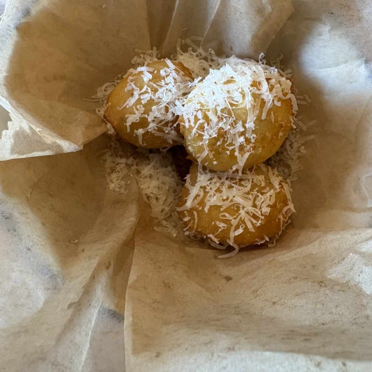 ARANCINI DI CACCIO E PEPE