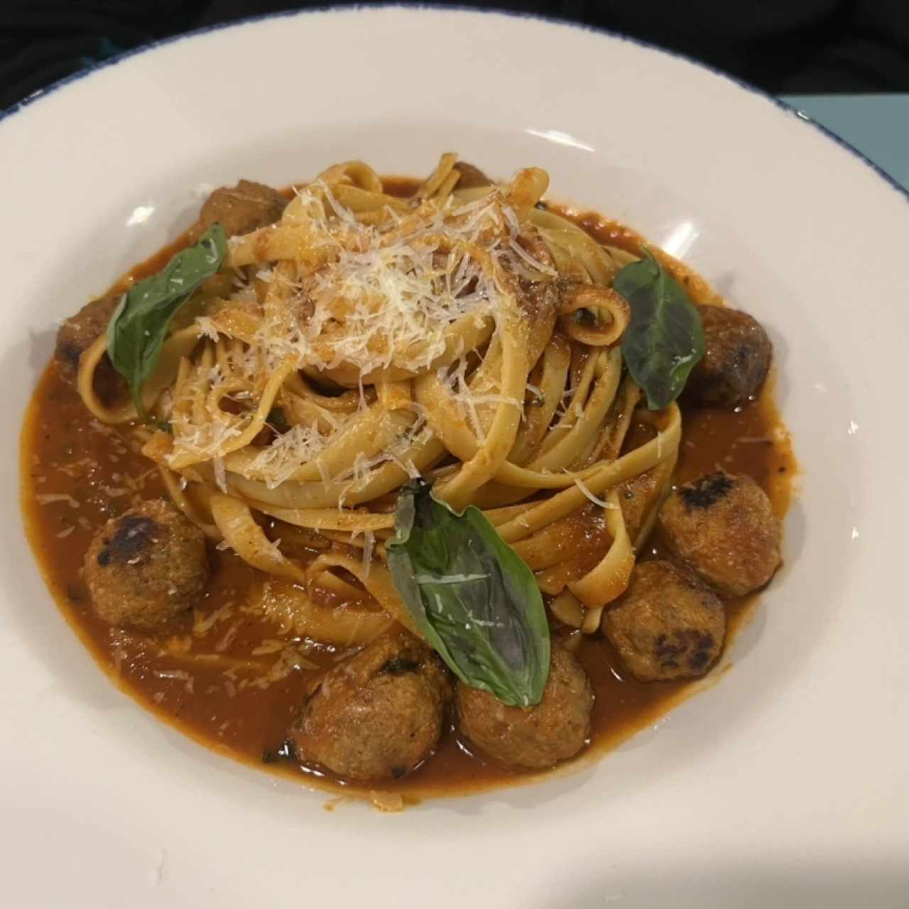 PASTA - TAGLIATELLE & POLPETTE