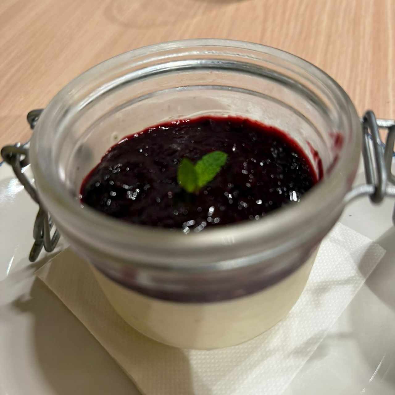 Panna cotta Frutos Rojos