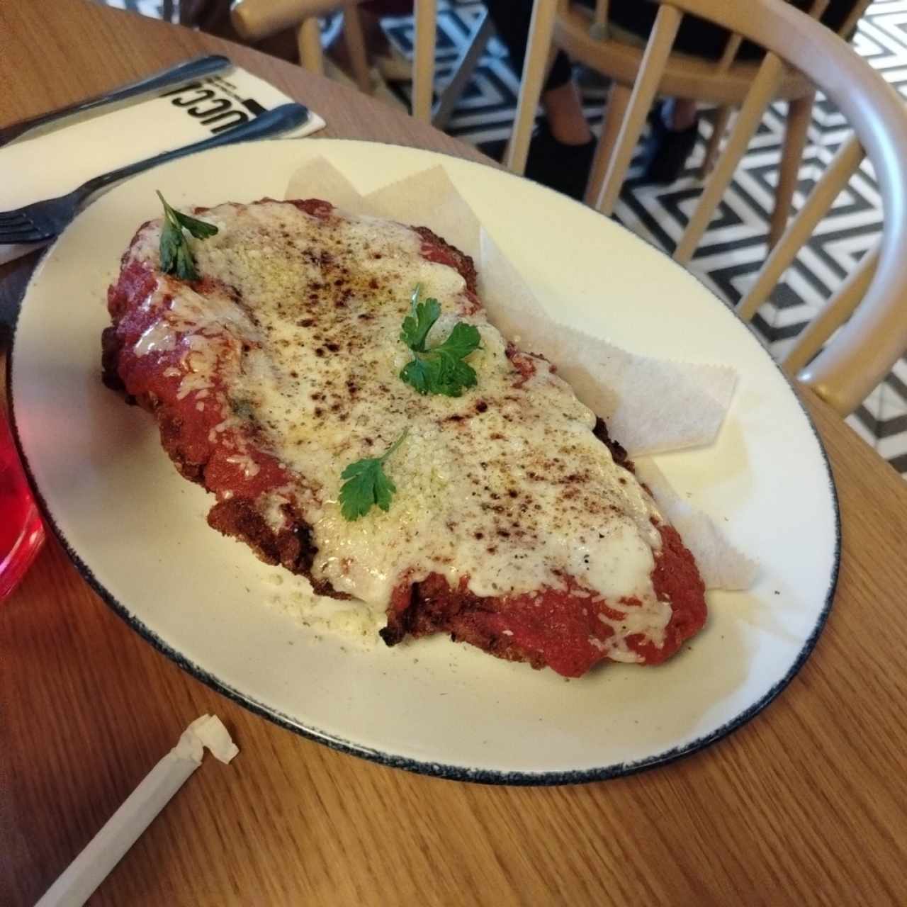 SECONDI PIATTI - MILANESA DE POLLO