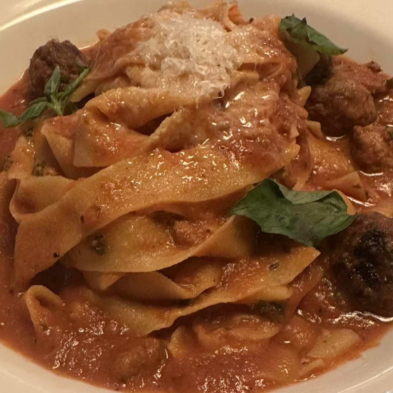 PASTA - TAGLIATELLE & POLPETTE