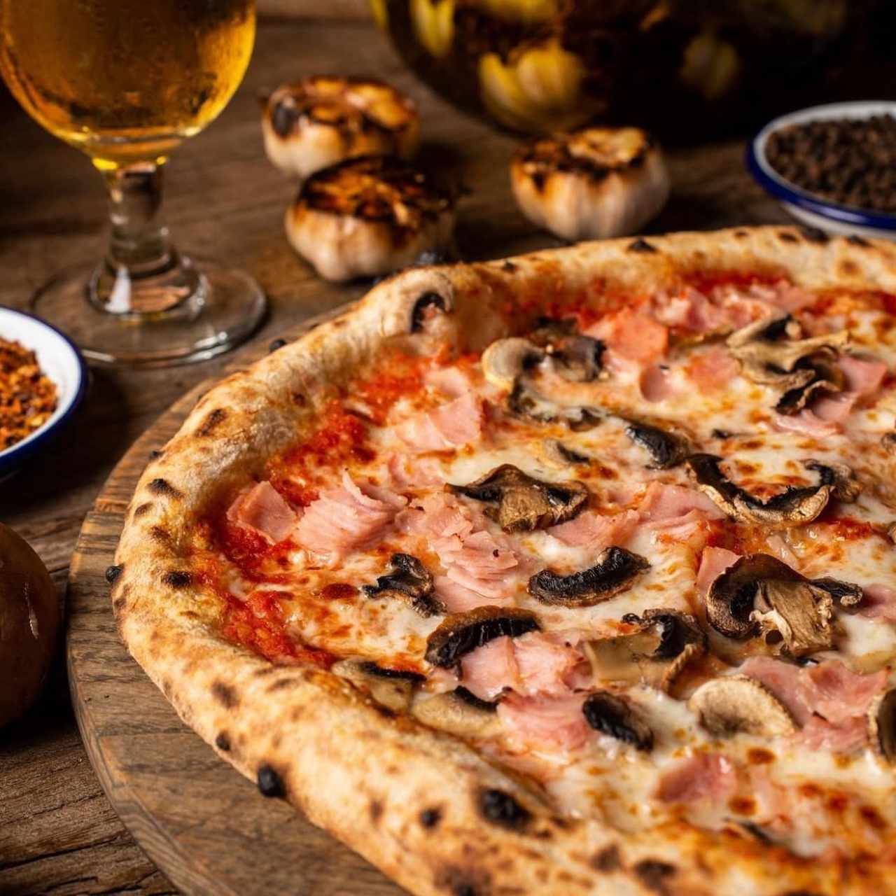 PROSCIUTTO FUNGHI