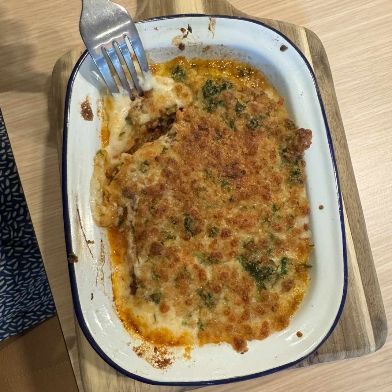 PASTA - LASAGNA DE POLLO EN SALSA ROJA