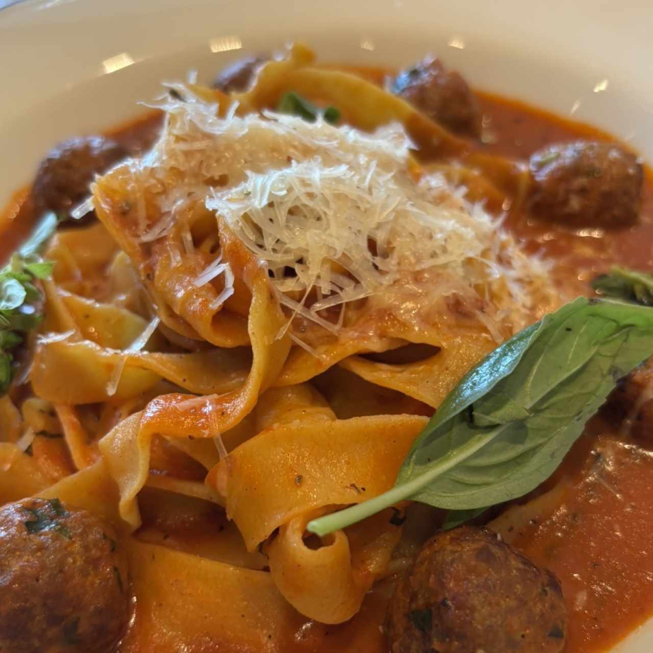 PASTA - TAGLIATELLE & POLPETTE