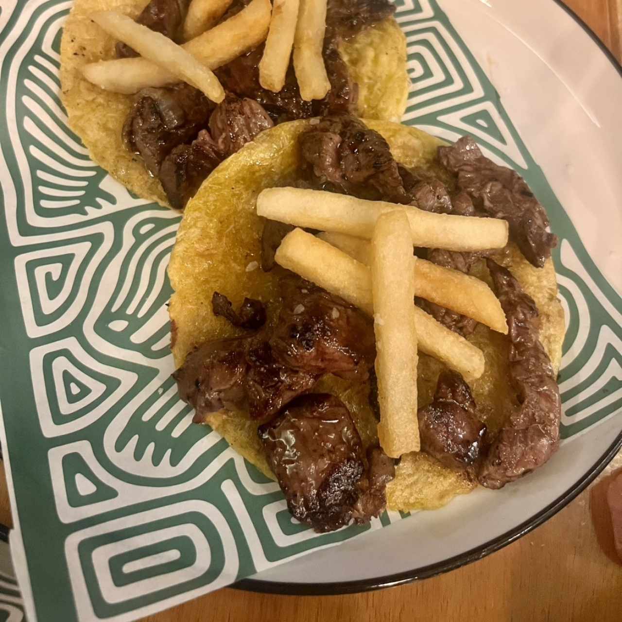 Tacos de entraña