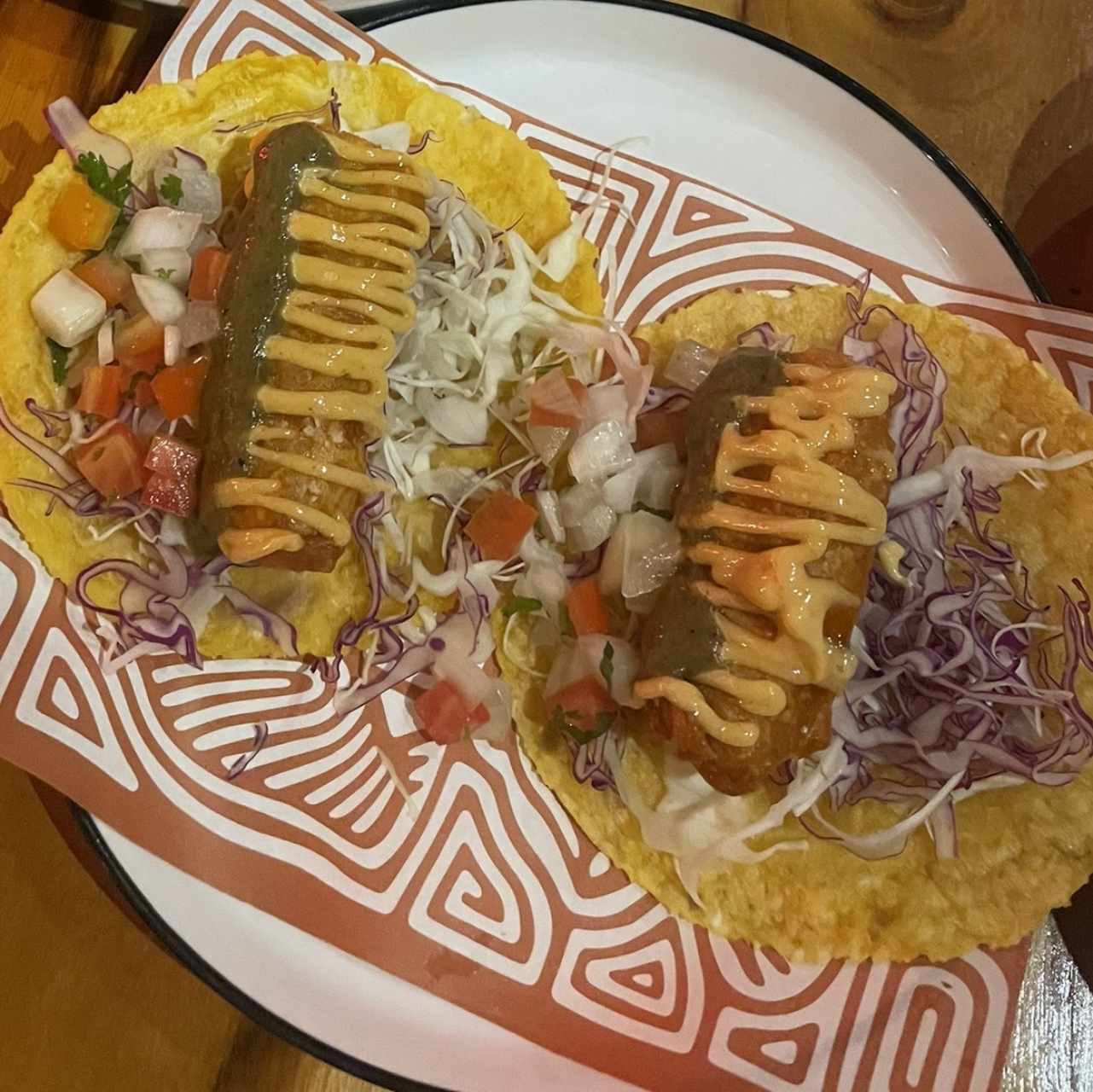 Taco de pescado