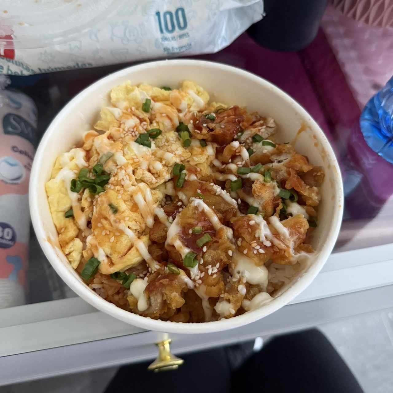 Chicken mayo rice