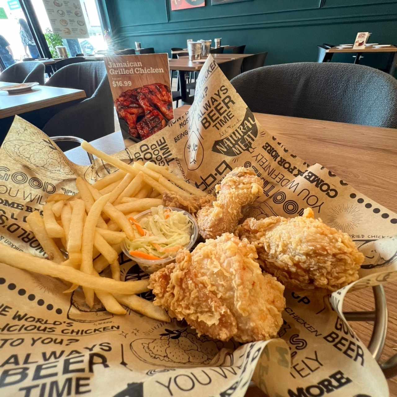 pollo frito