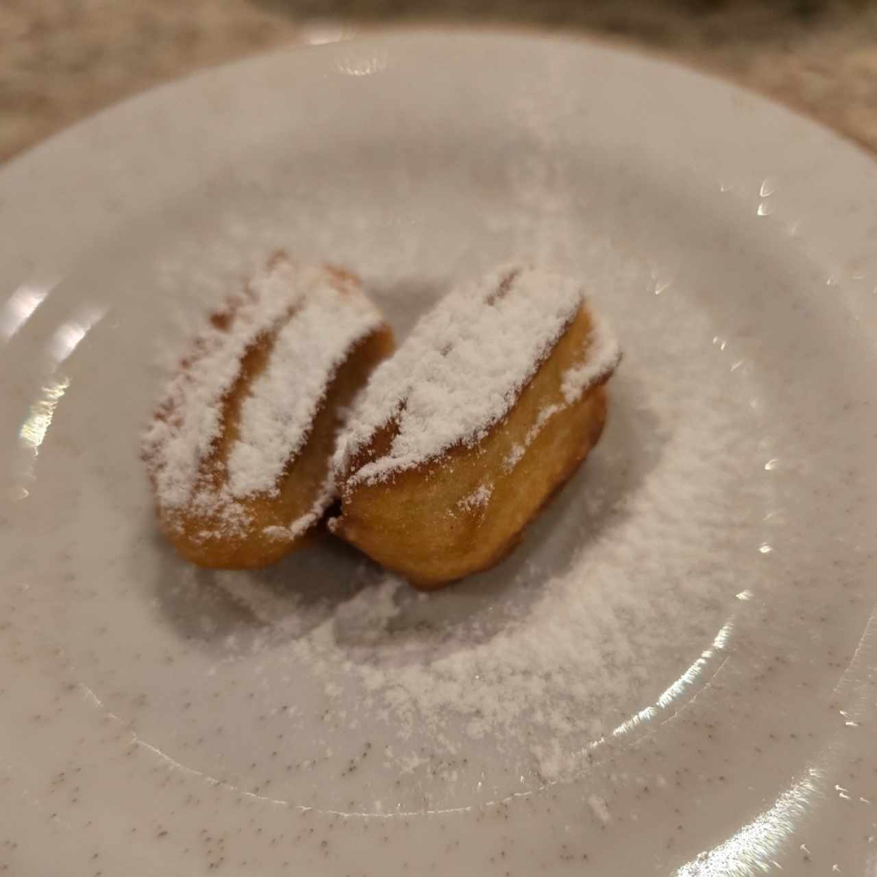 Churritos cortesía del cappuccino