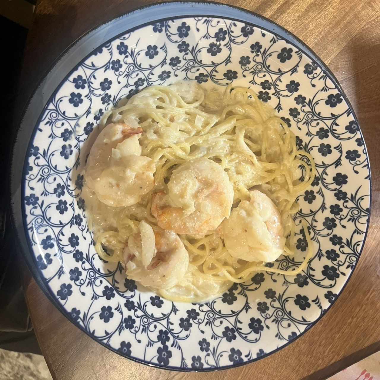 Spaguetti langostinos 