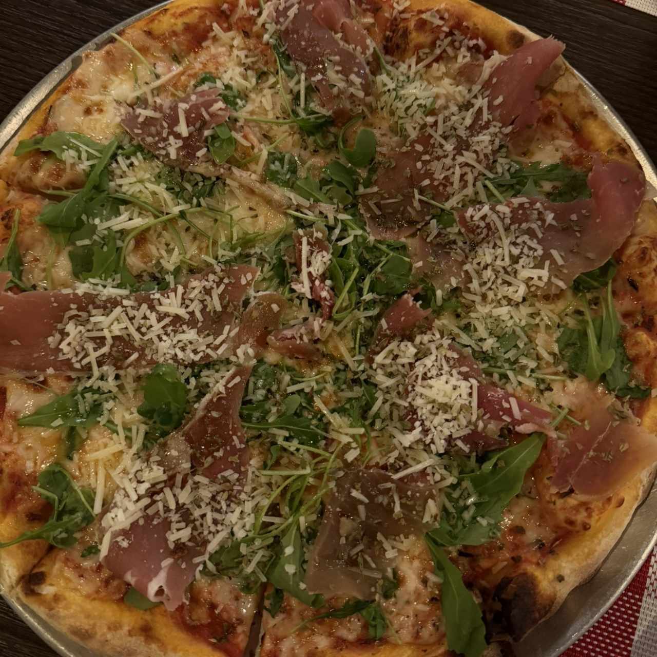 Pizza jamon serrano 