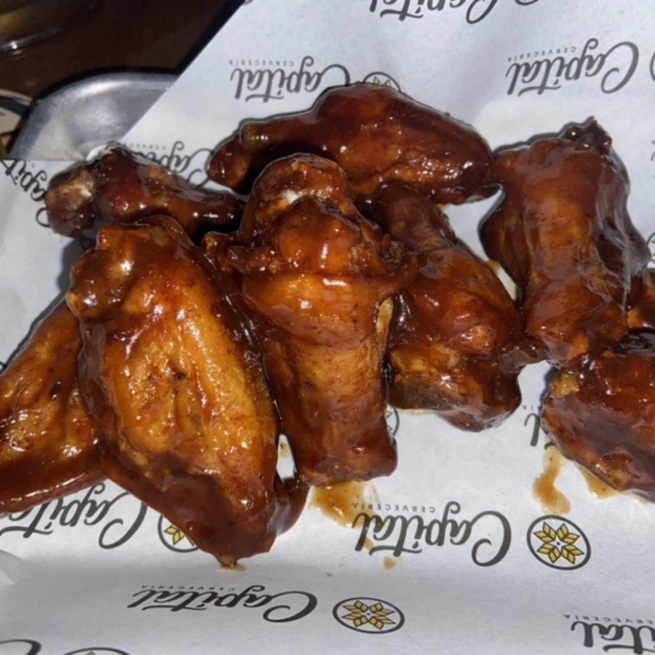 Alitas bbq