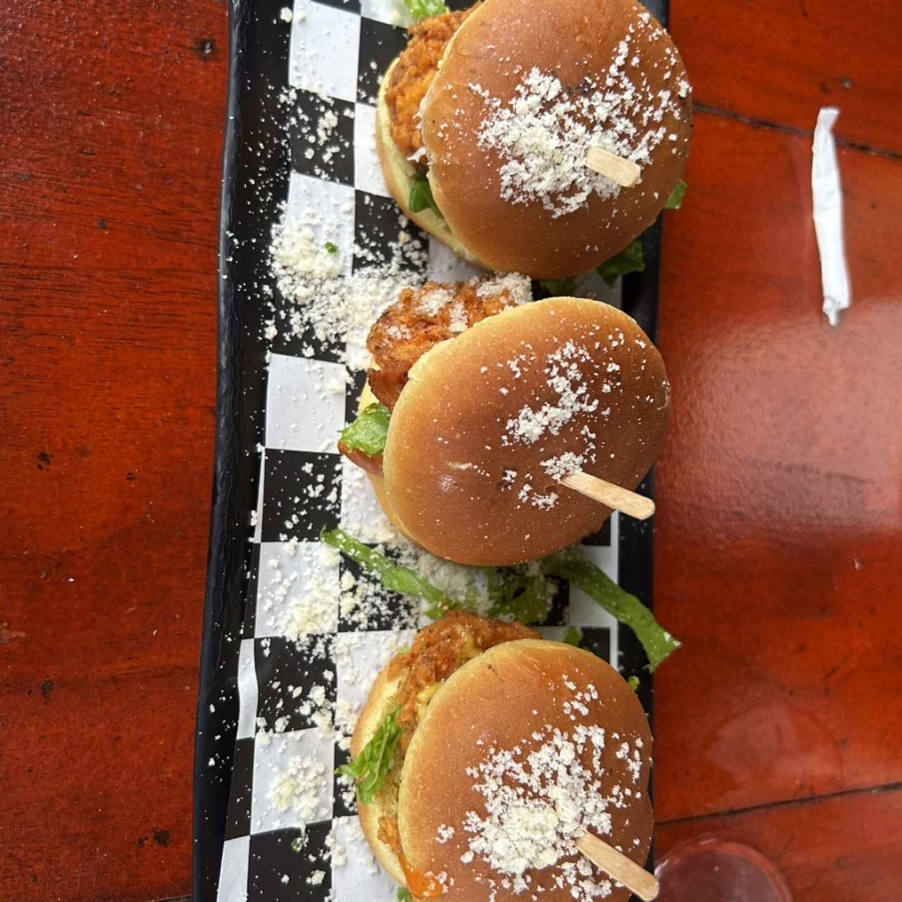 Miniburguer de camarones 