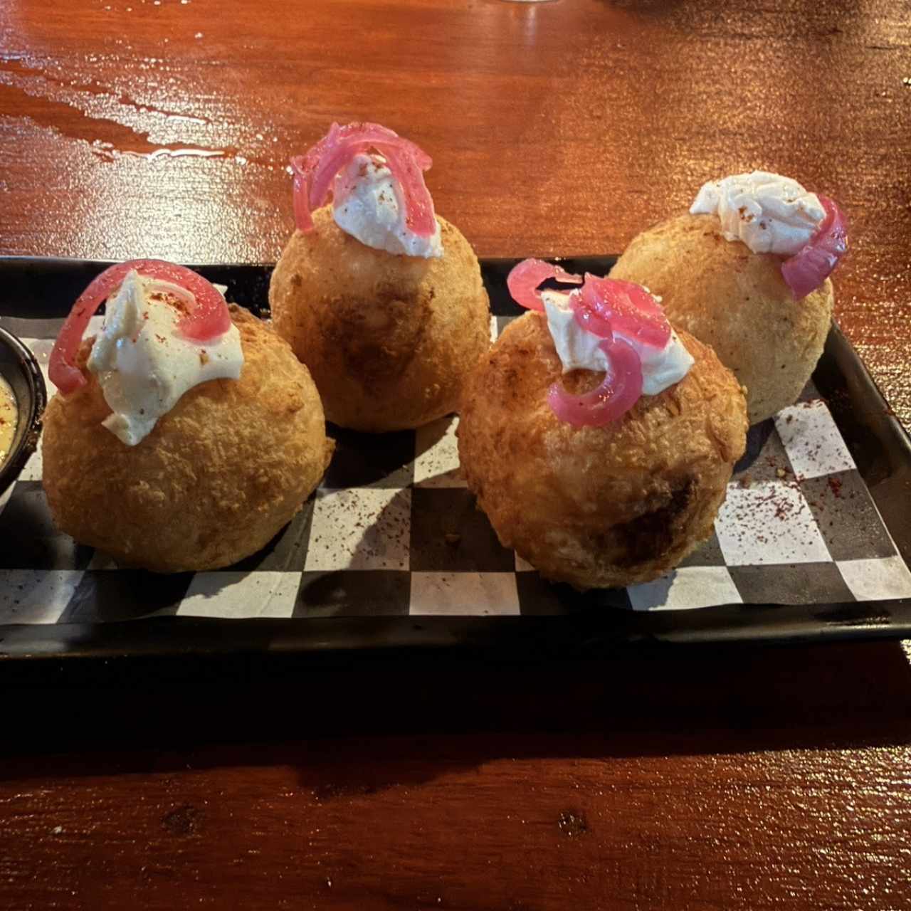 Croquetas de cangrejo 