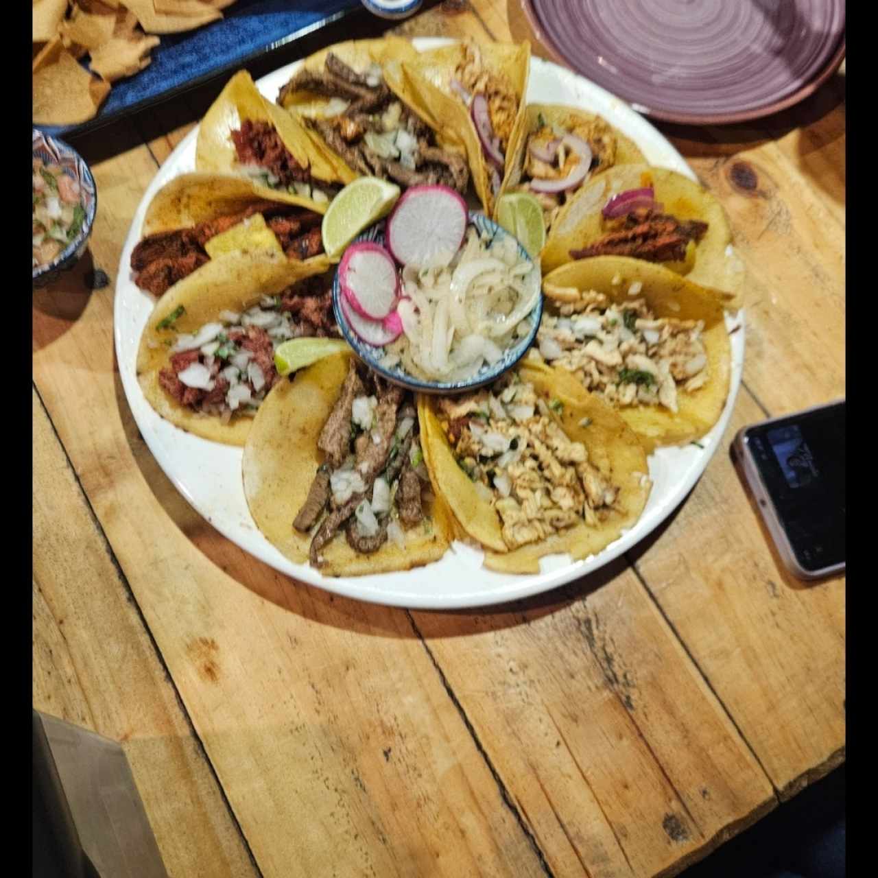 orden de tacos mixtos 