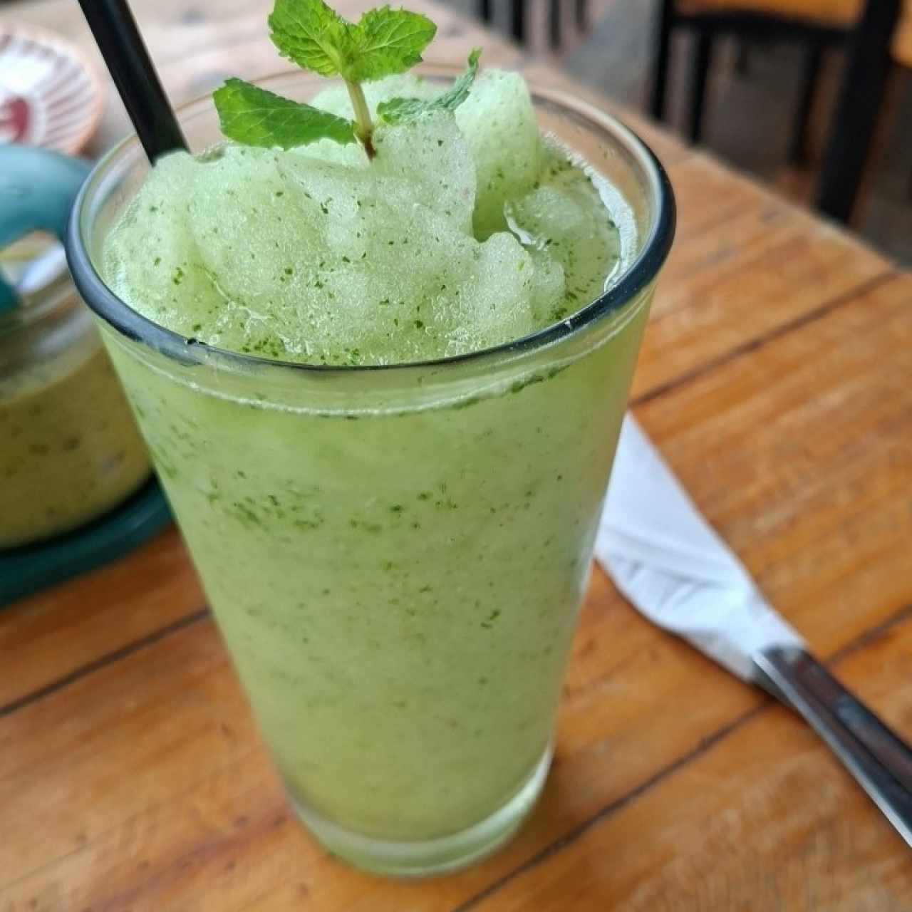 limonada con hiervabuena