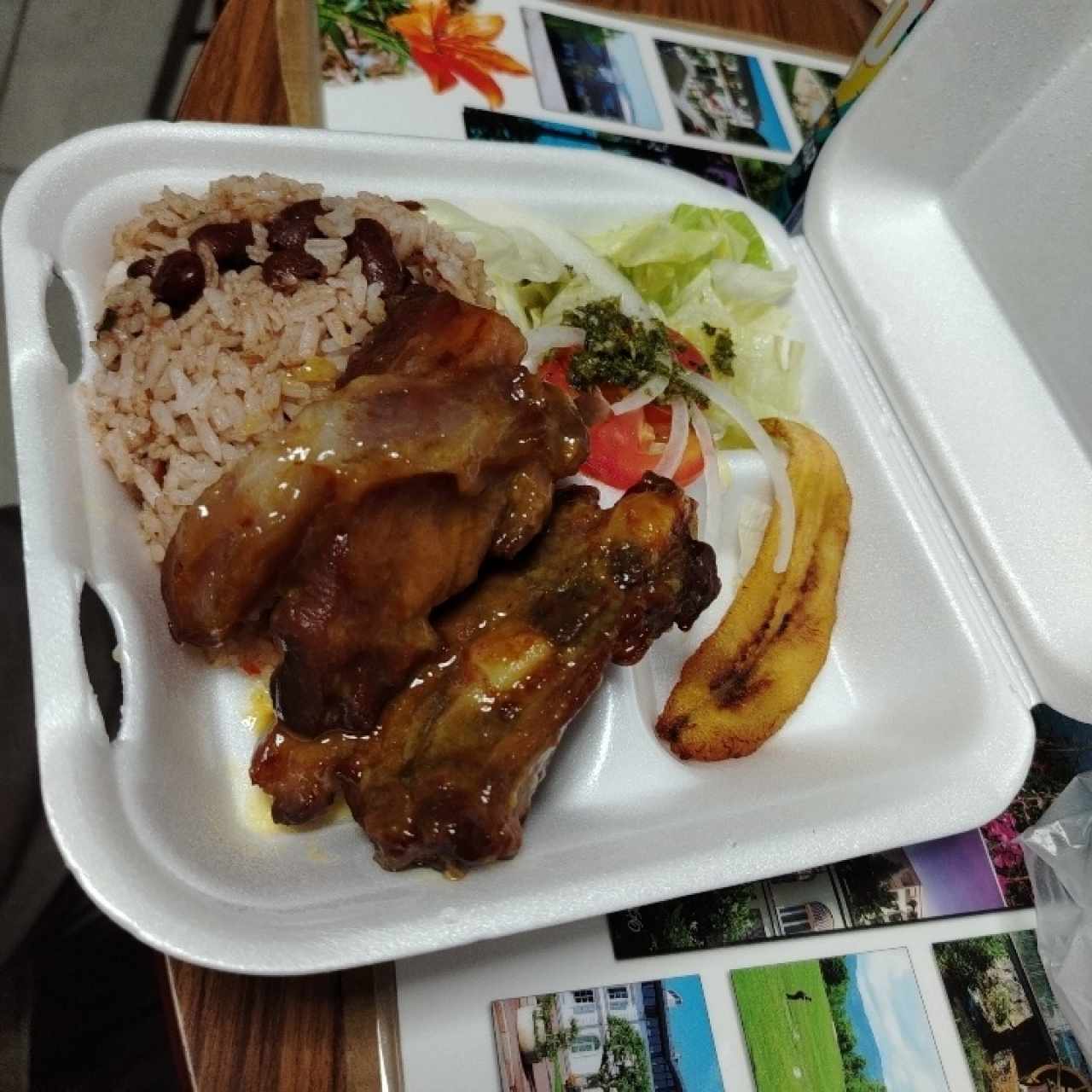 Costilla cerdo salsa china 