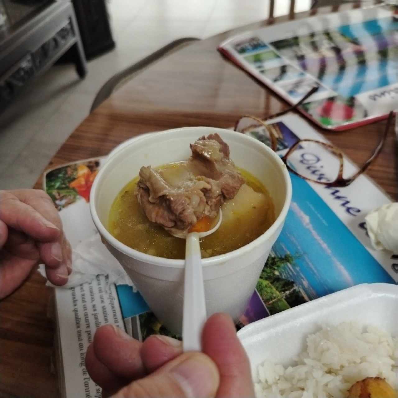 Sopa de res 
