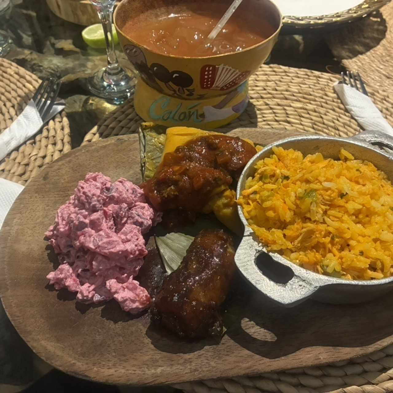 Arroz con pollo 