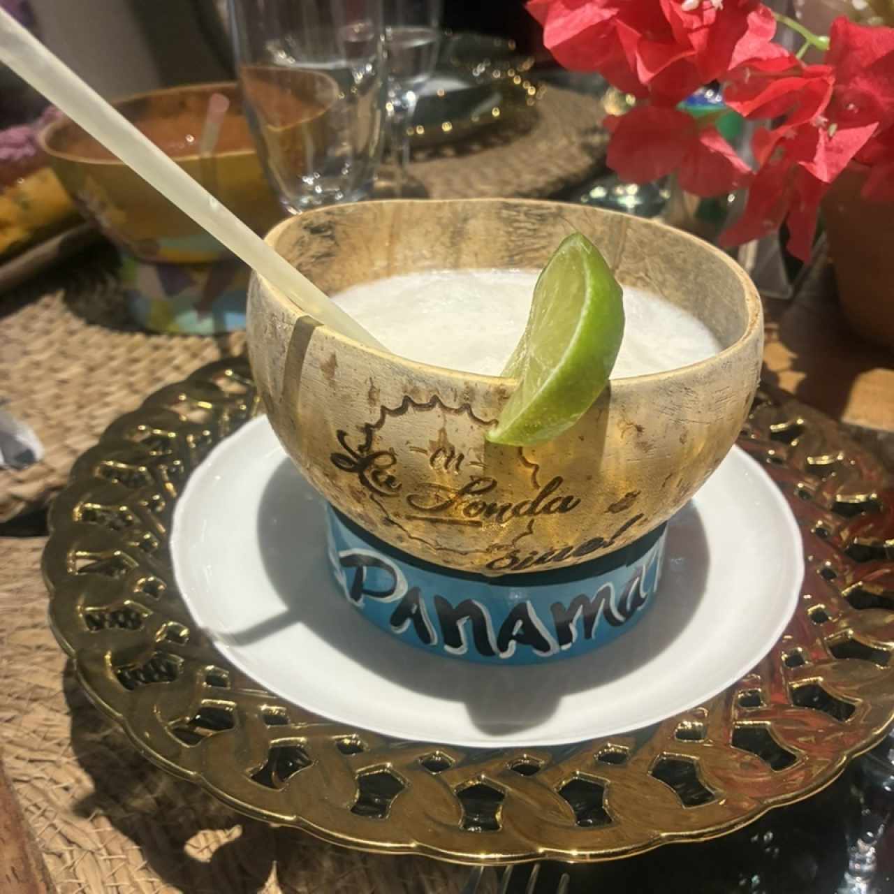 Limonada con coco