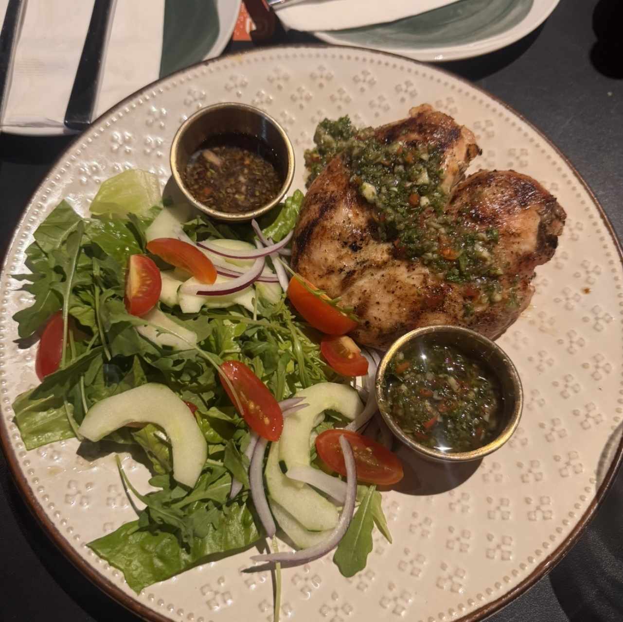 Pollo al grill