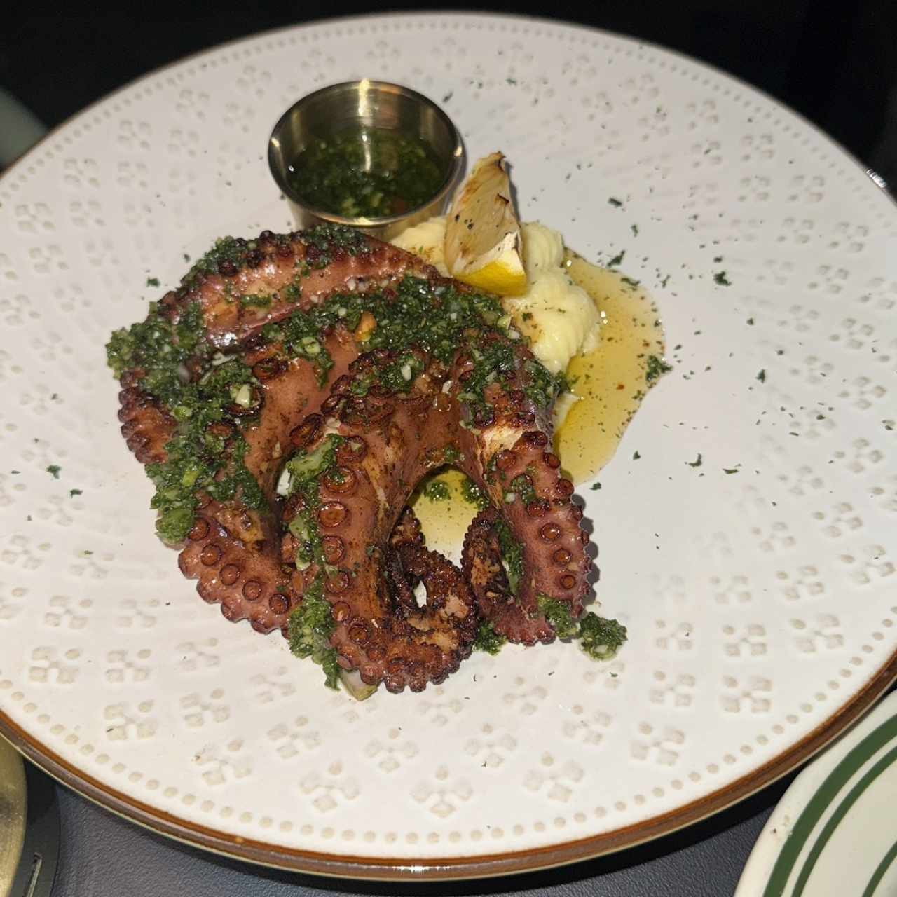 Pulpo a las brasas 
