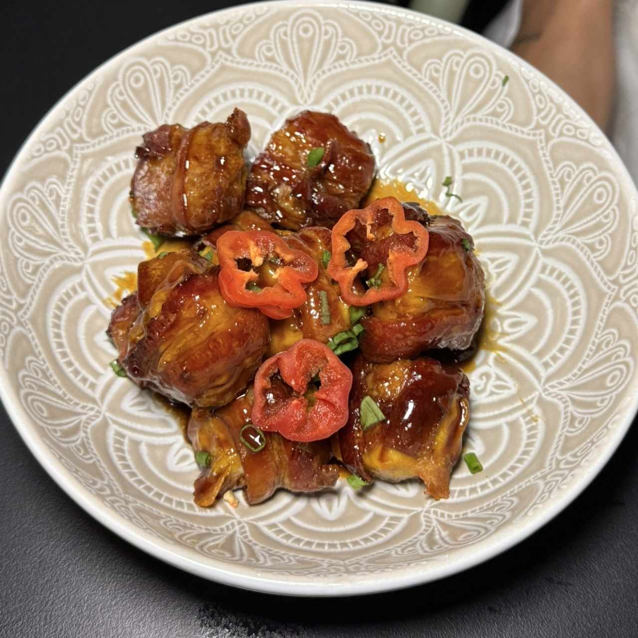 Siu Mai Bacon