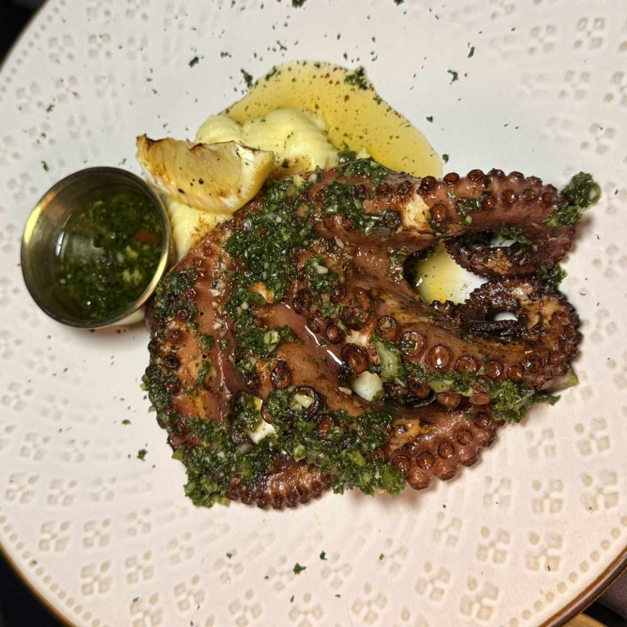 Pulpo a las brasas 