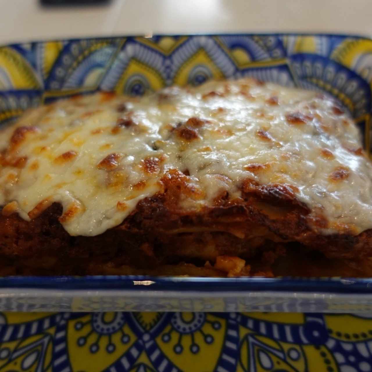 Lasaña de carne 