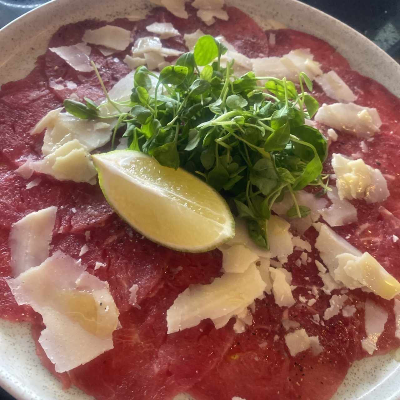 Carpaccio di manzo