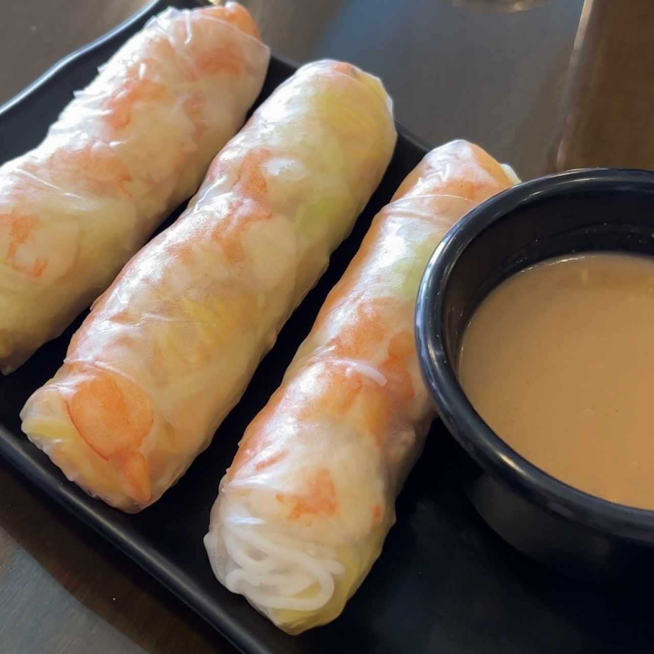 Rollo fresco de camaron