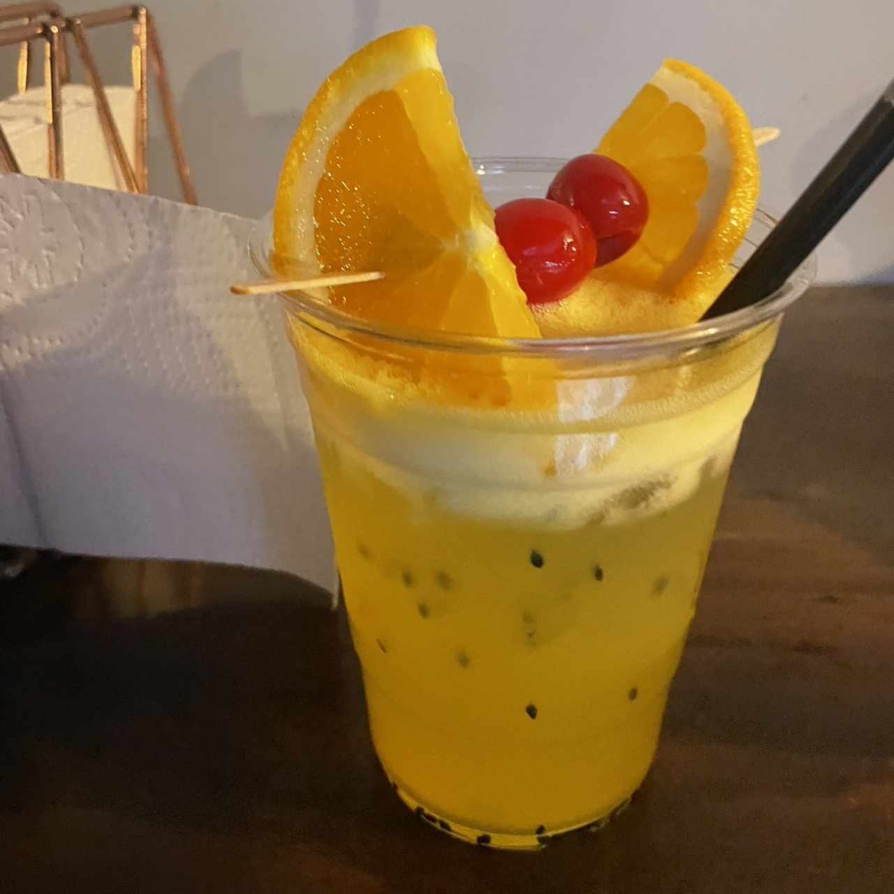 Jugo de maracuyá