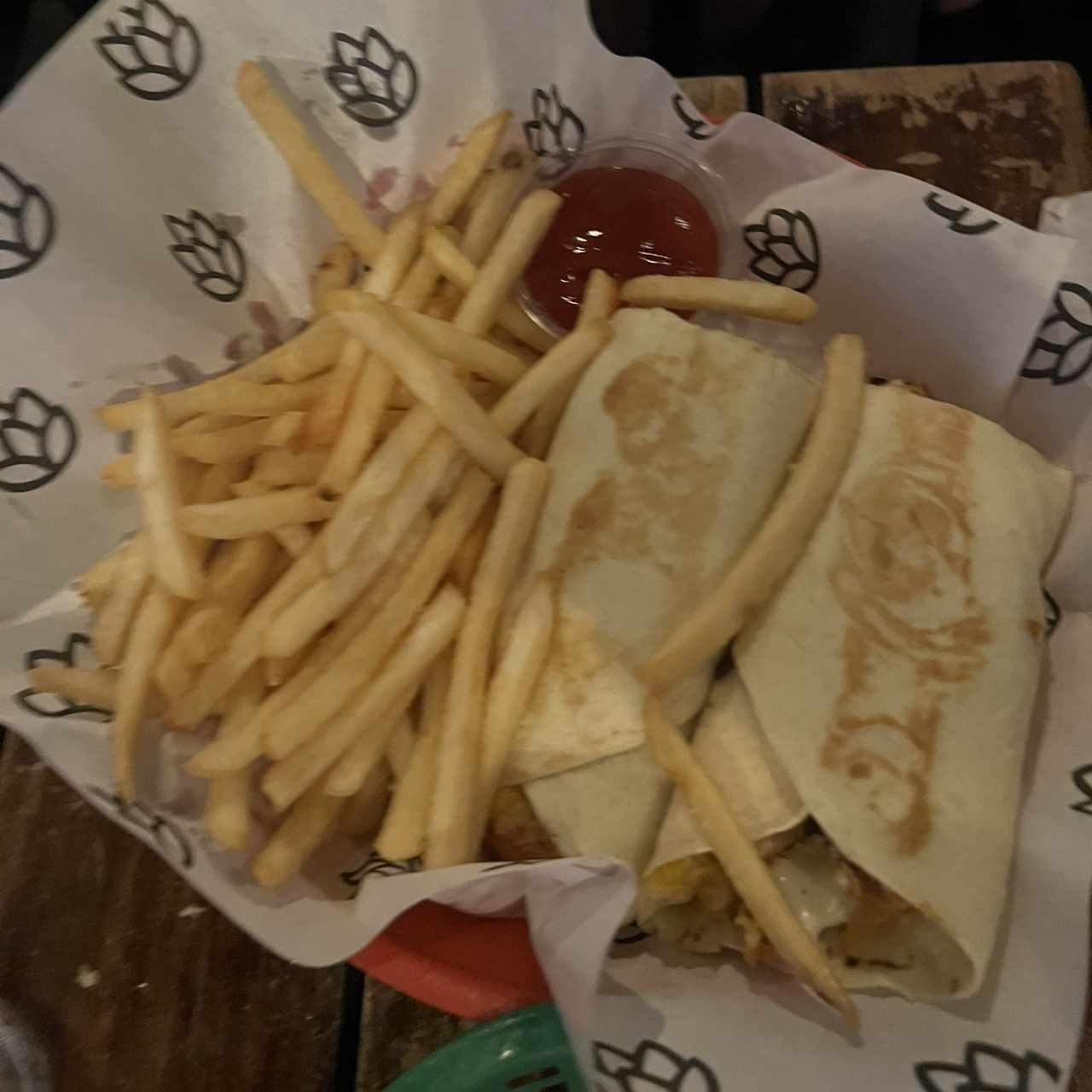Wrap de pollo