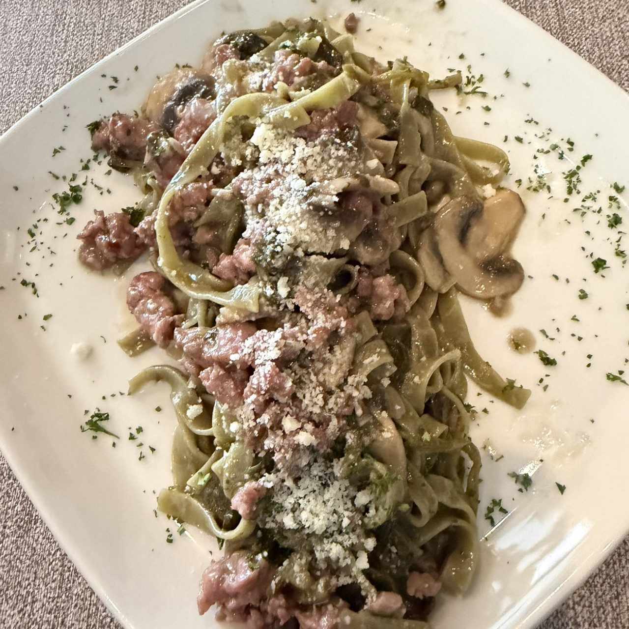 Tagliatelle alla pugliese