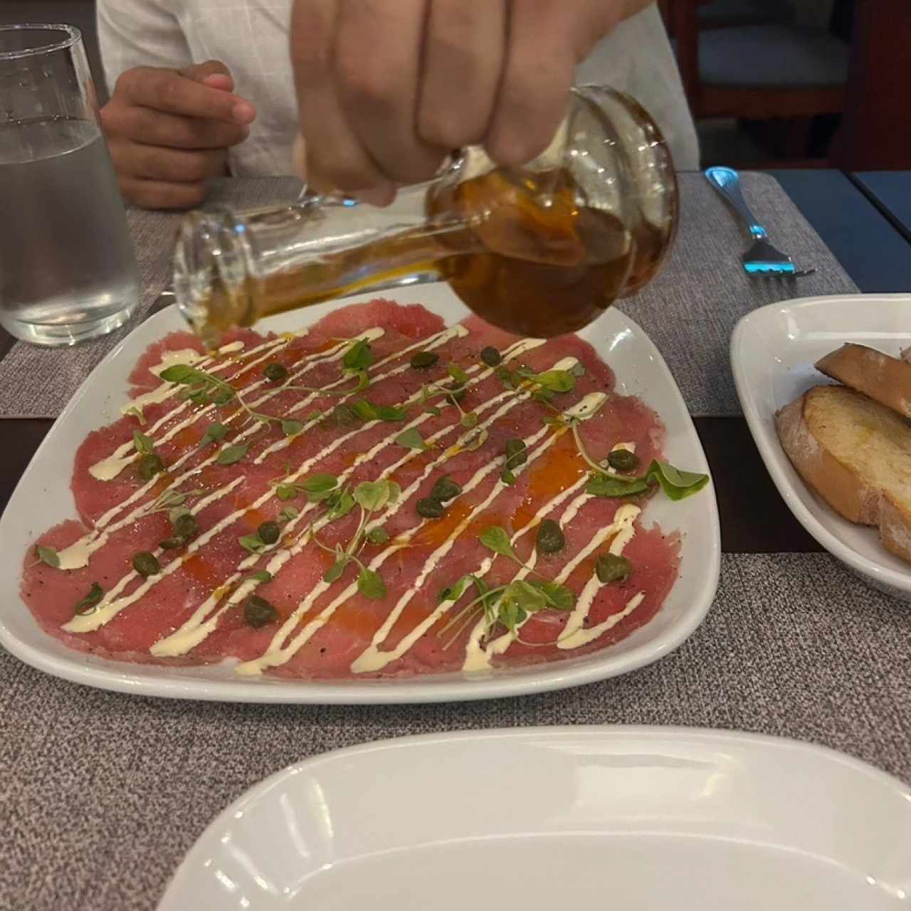 Carpaccio de res