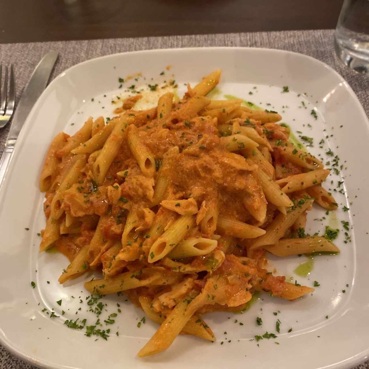 Pasta a la vodka