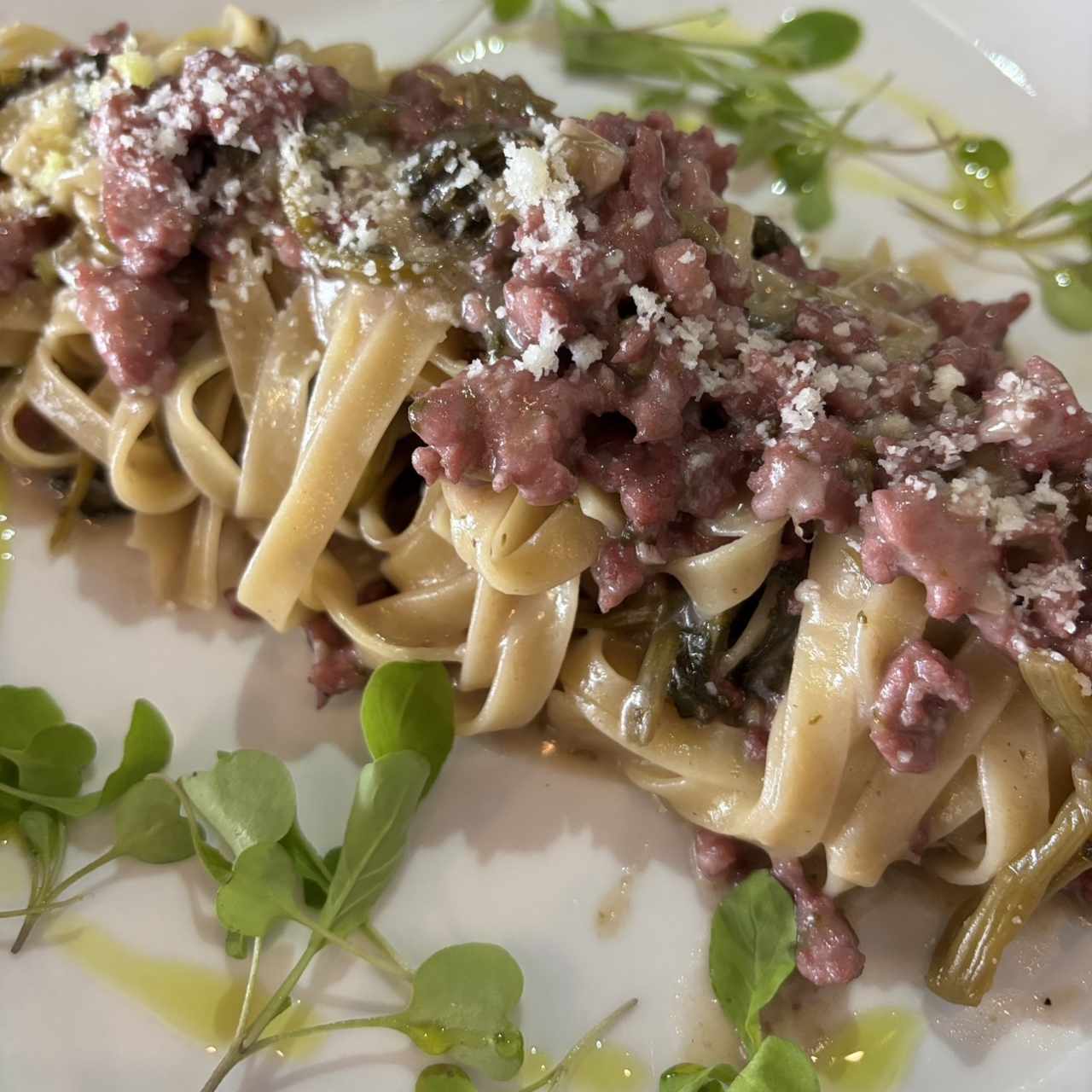 Tagliatelle alla pugliese 