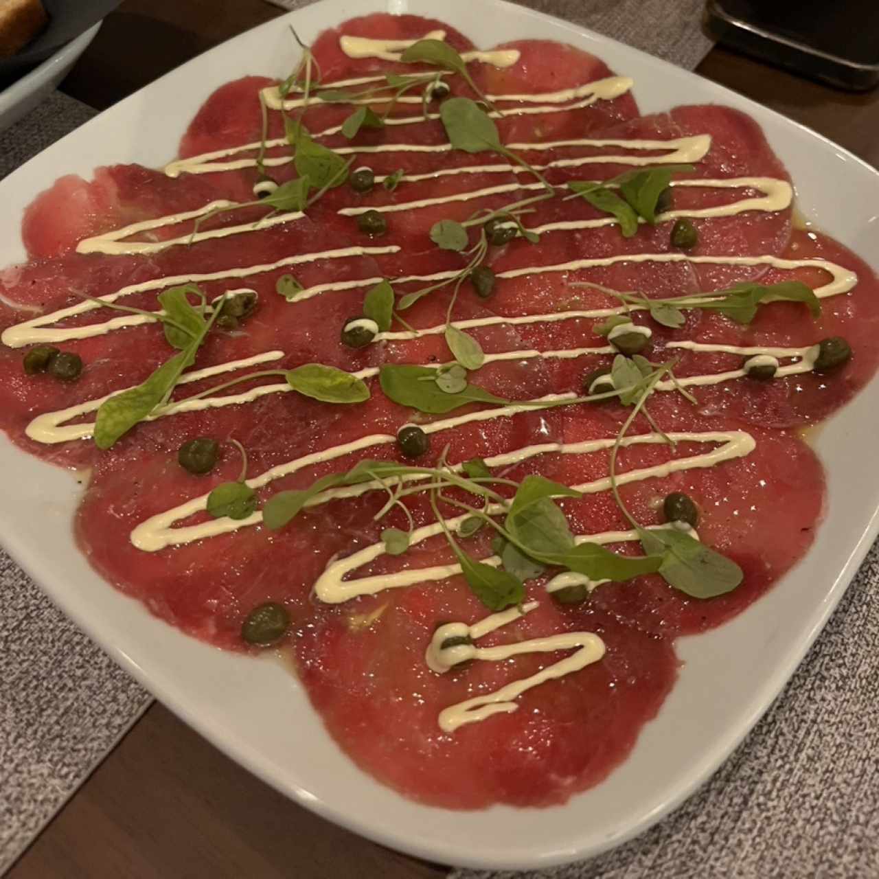 Carpaccio Di Manzo