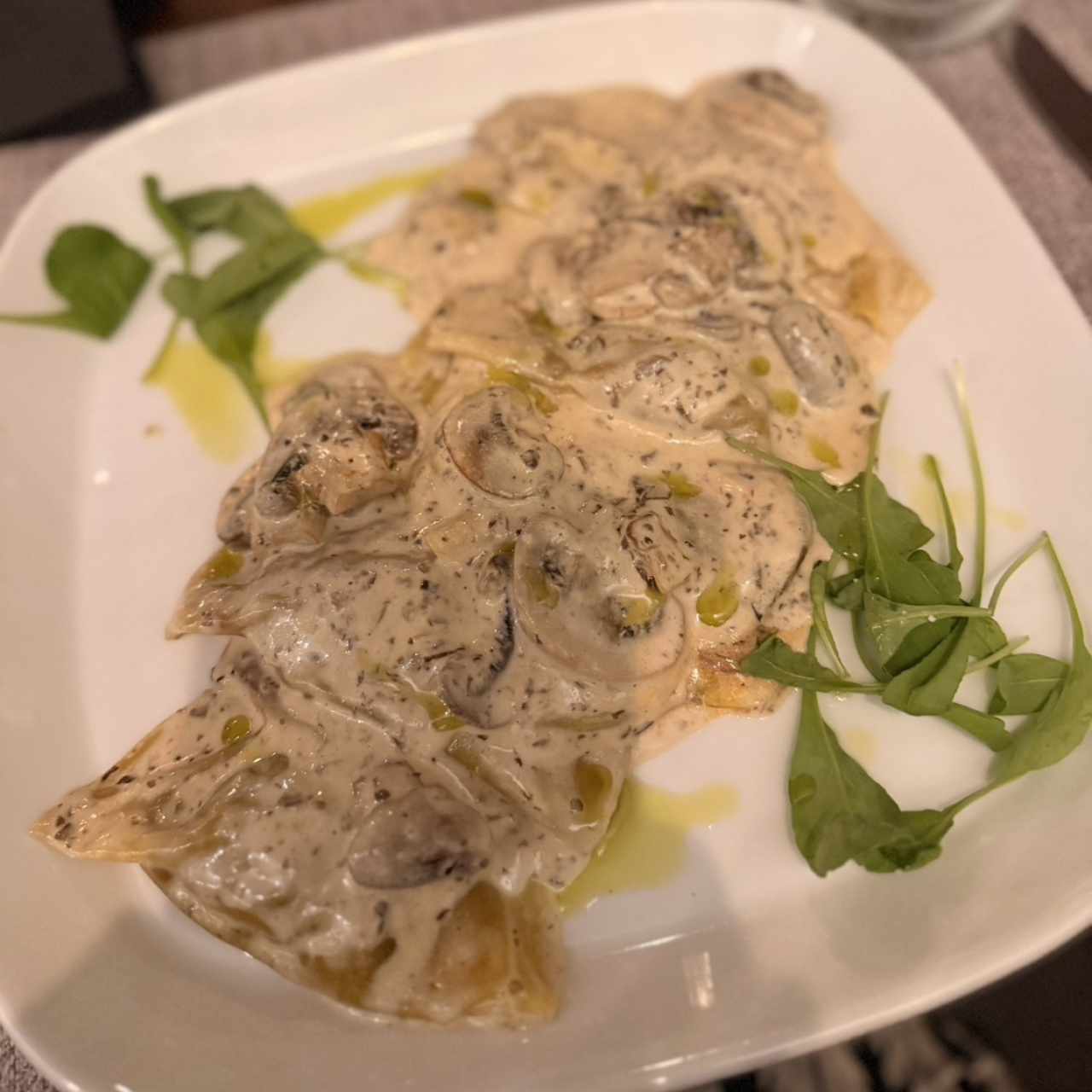 Raviolis de osobuco