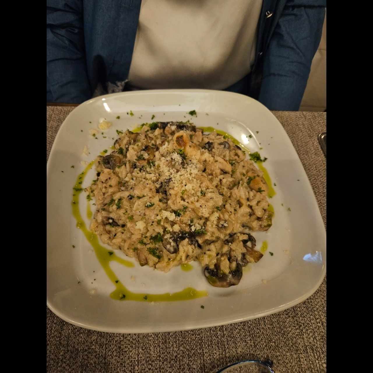 Risotto funghi e tartufo