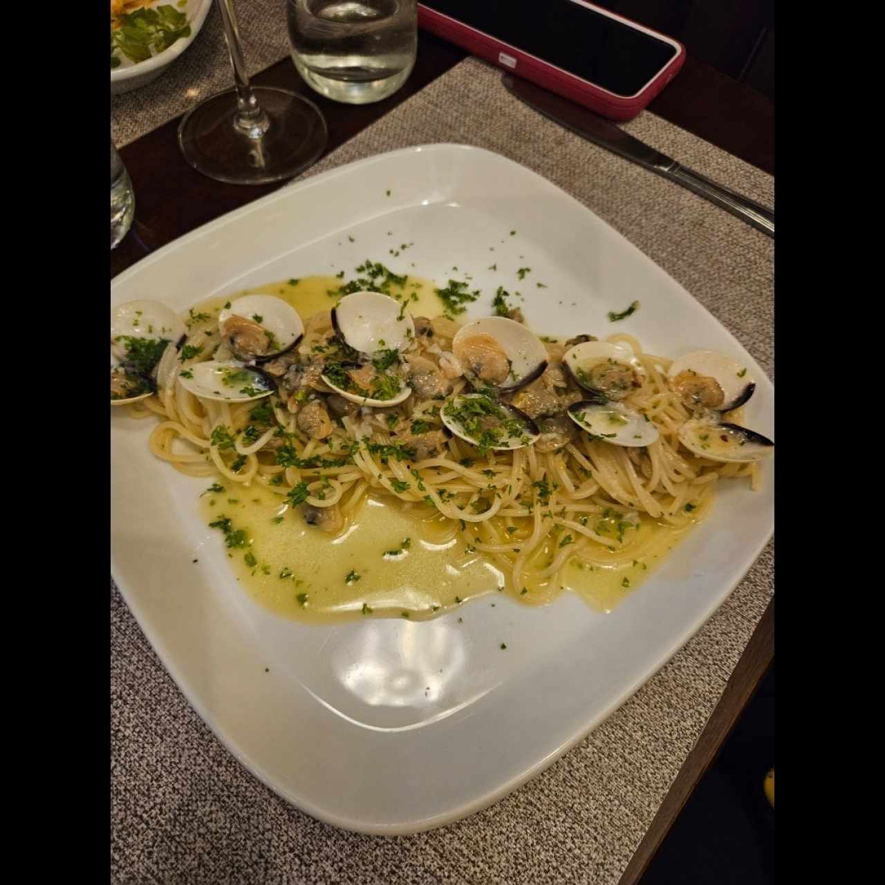 spaghetti vongole