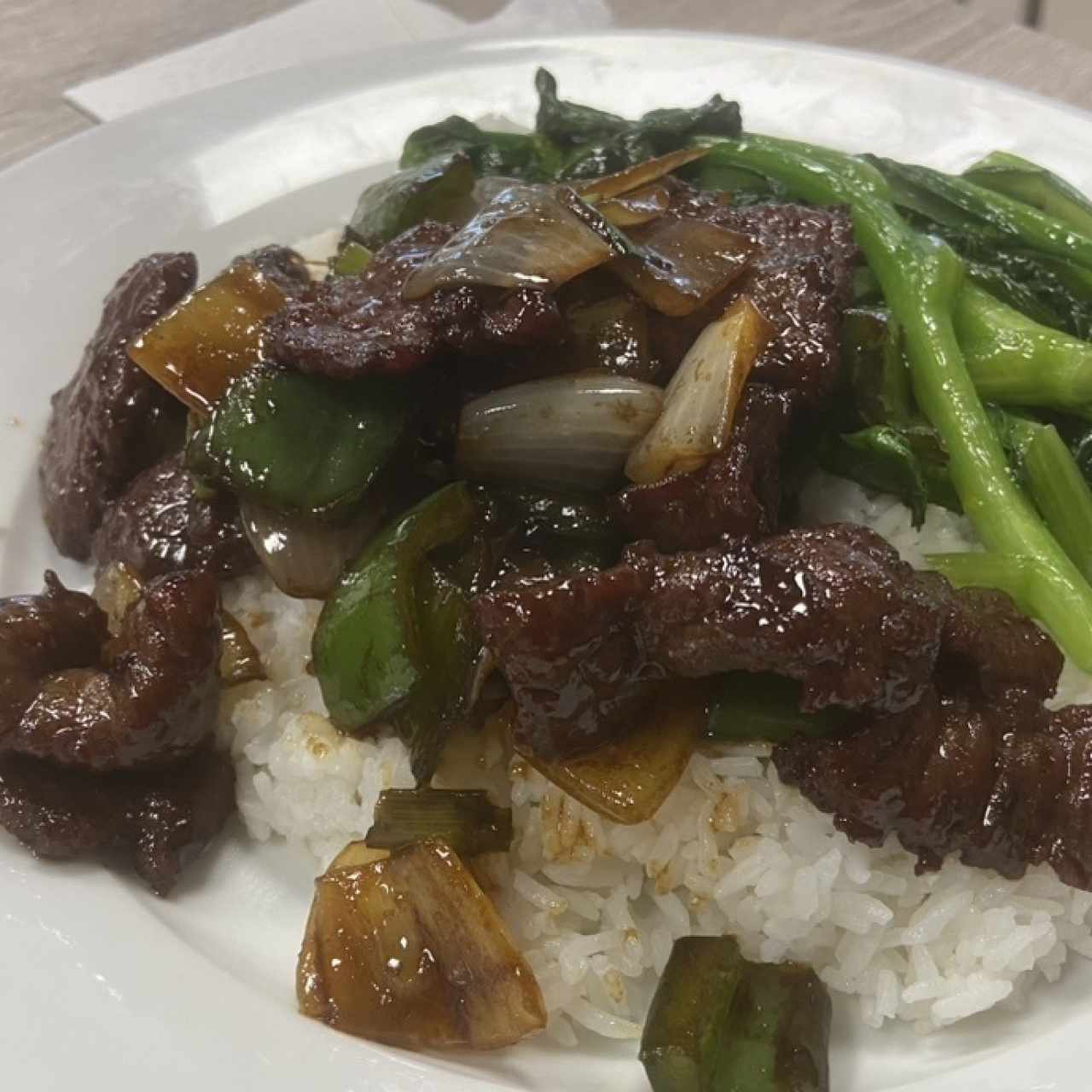 Mongolian beef 