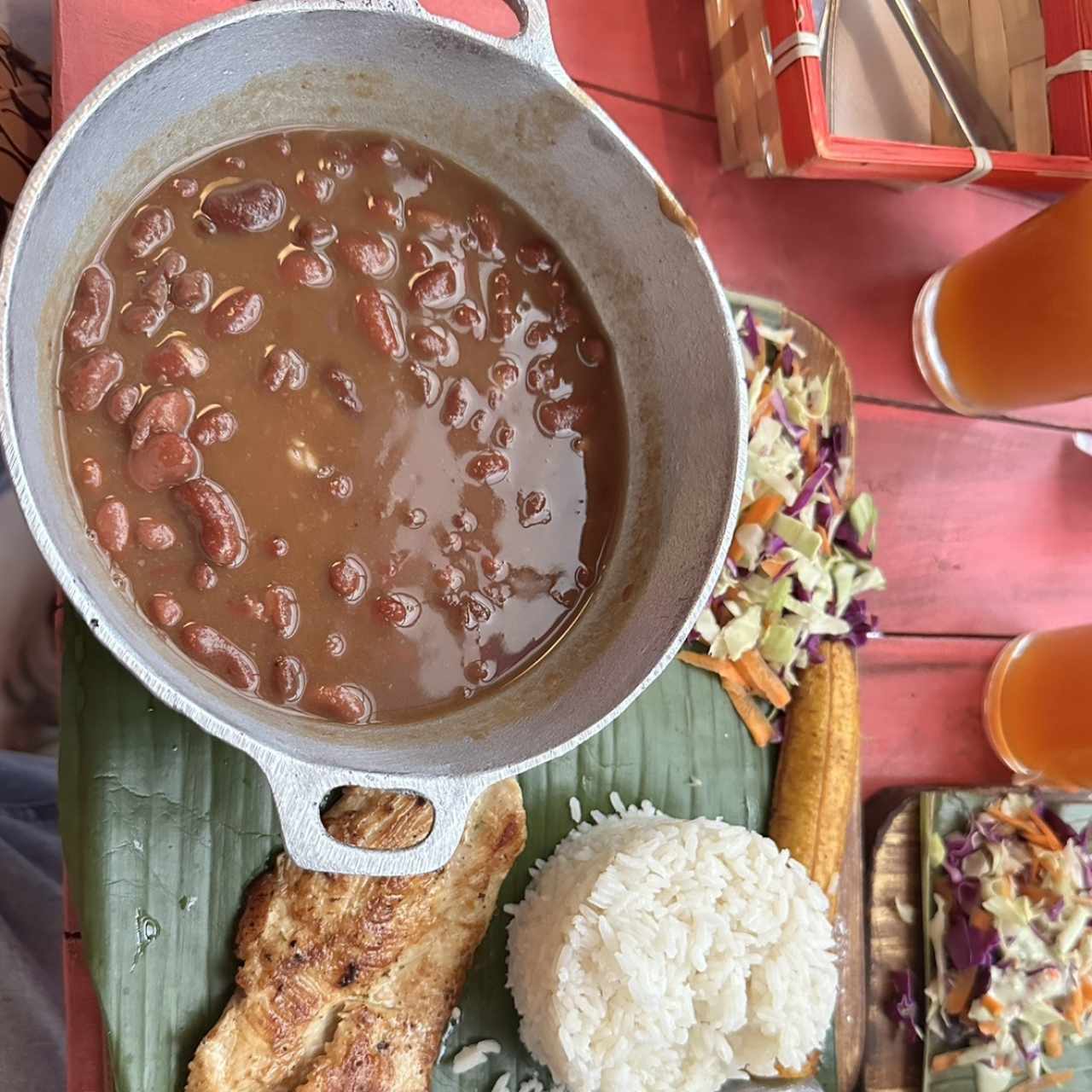 Bandeja de frijoles 