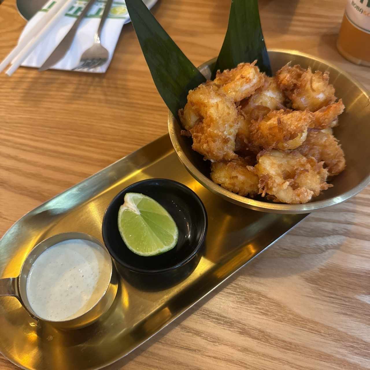 Entradas - Camarones al Coco